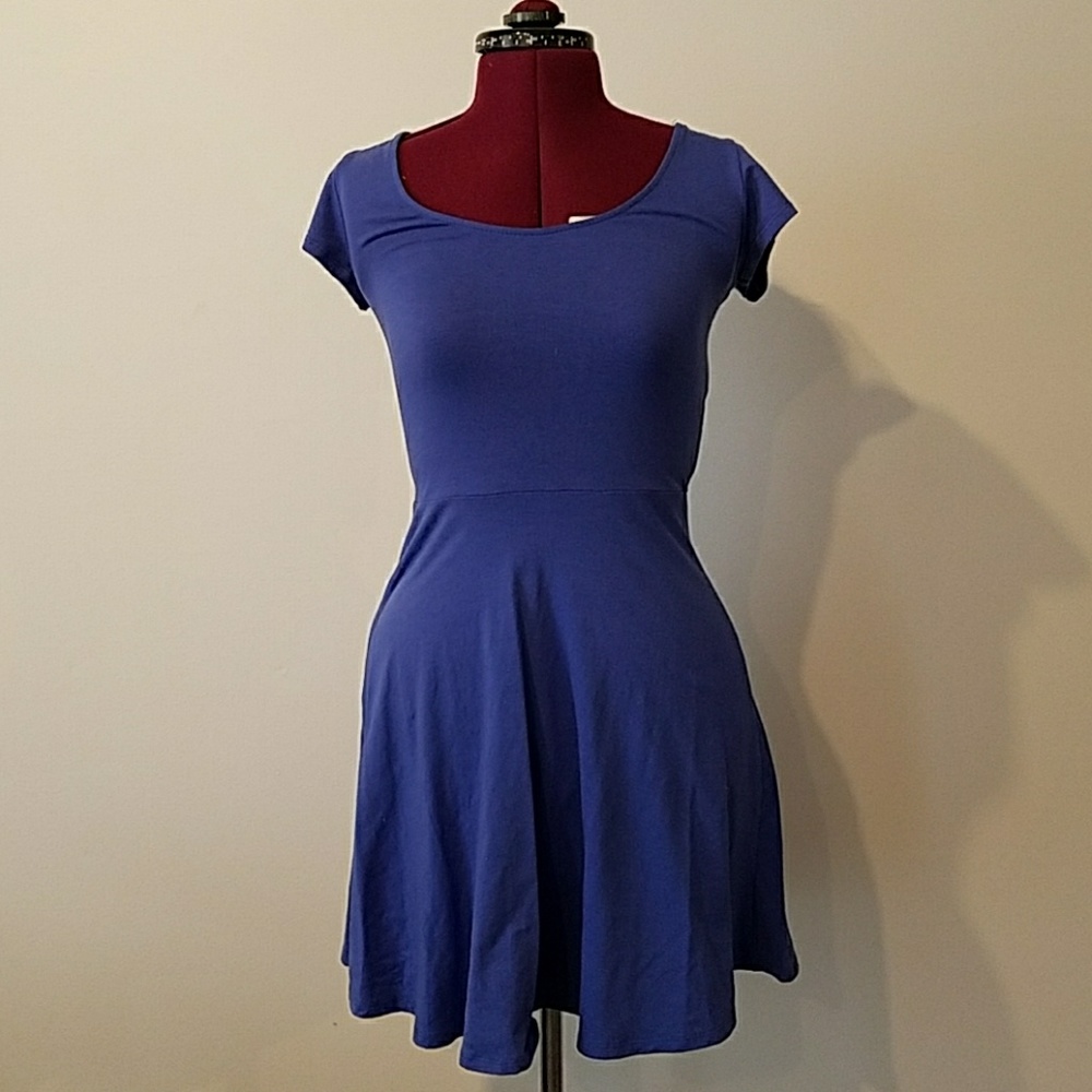 Open Back Mini Dress